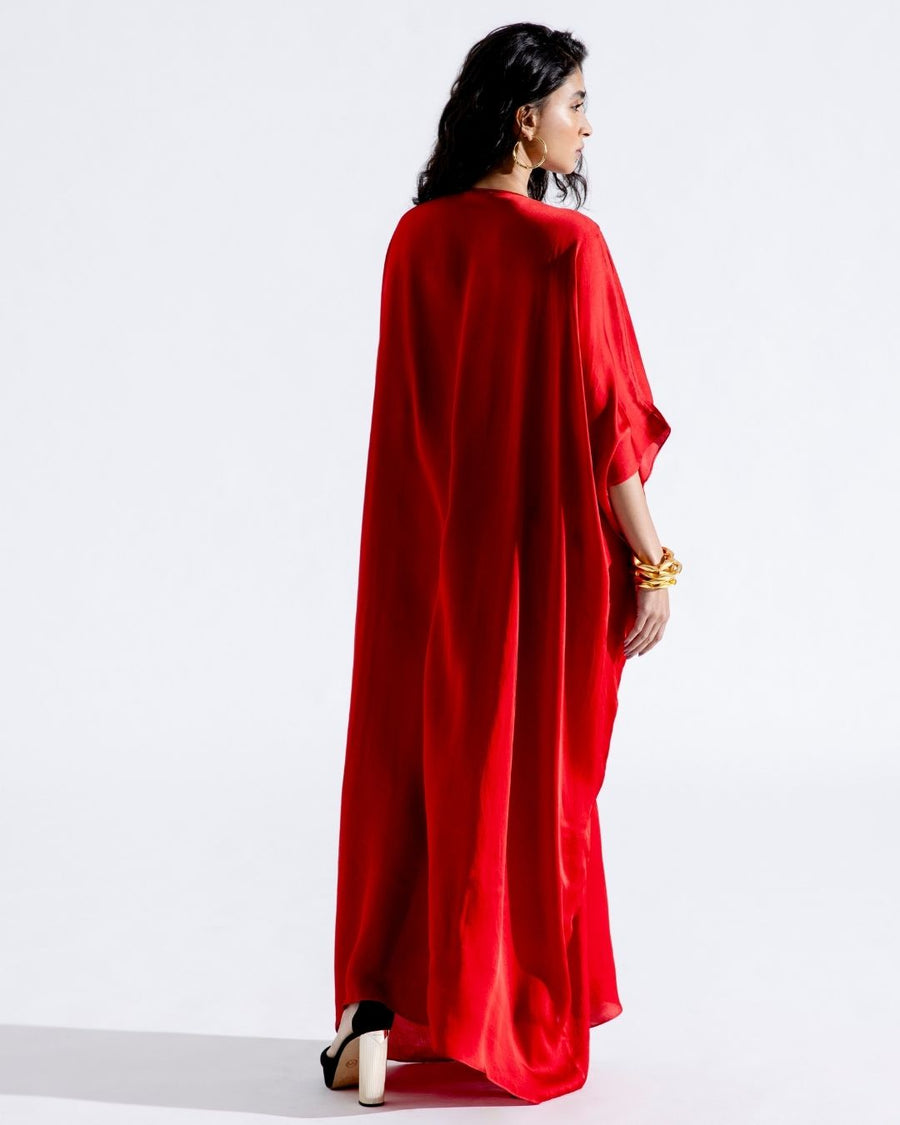 Regal Red Kaftan