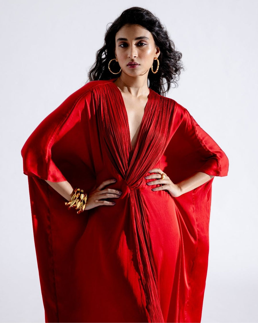 Regal Red Kaftan