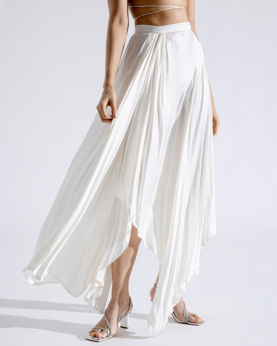 Dove Draped Skirt