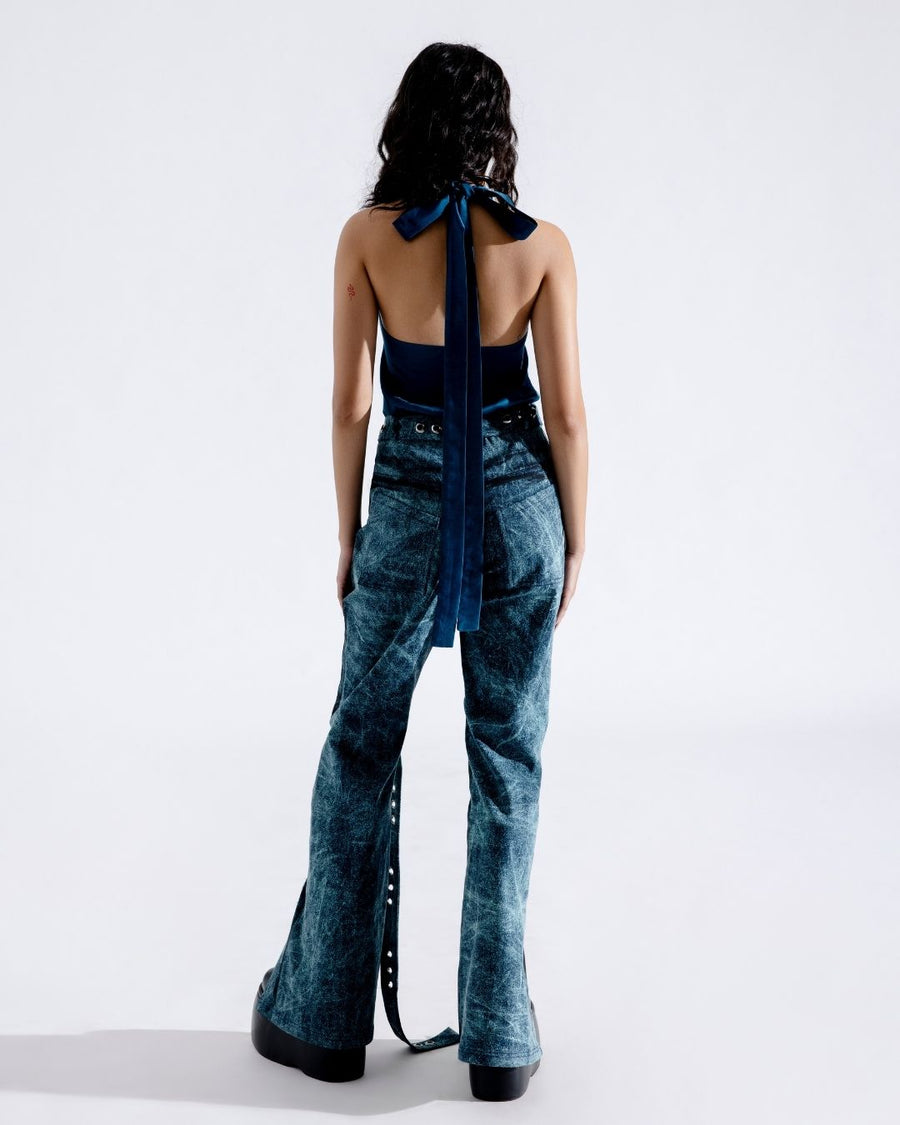 Ice Spice Slit Denim Pants