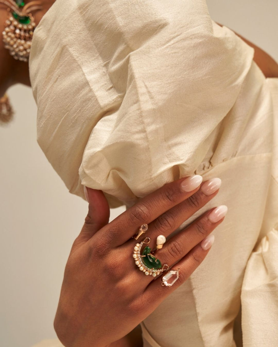 Le Palmier Double Ring