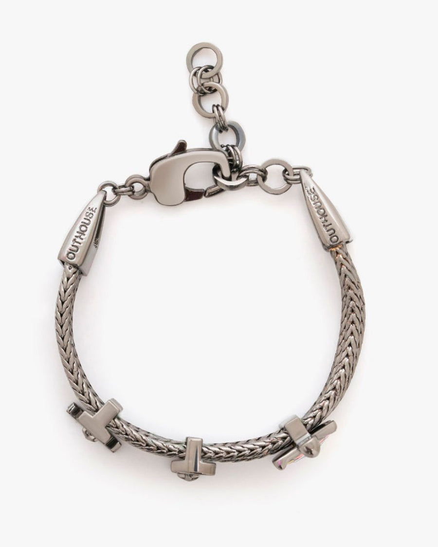 Love Links Bracelet in Gunmetal