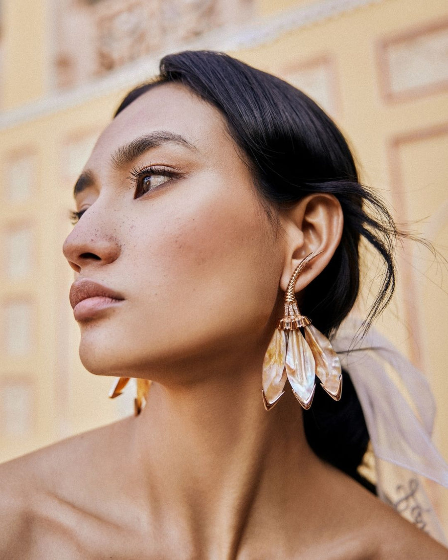 Le Palm Serefina Drop Earrings