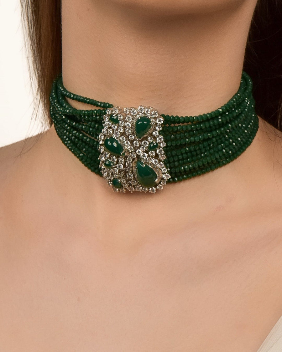 Insignia Green Necklace