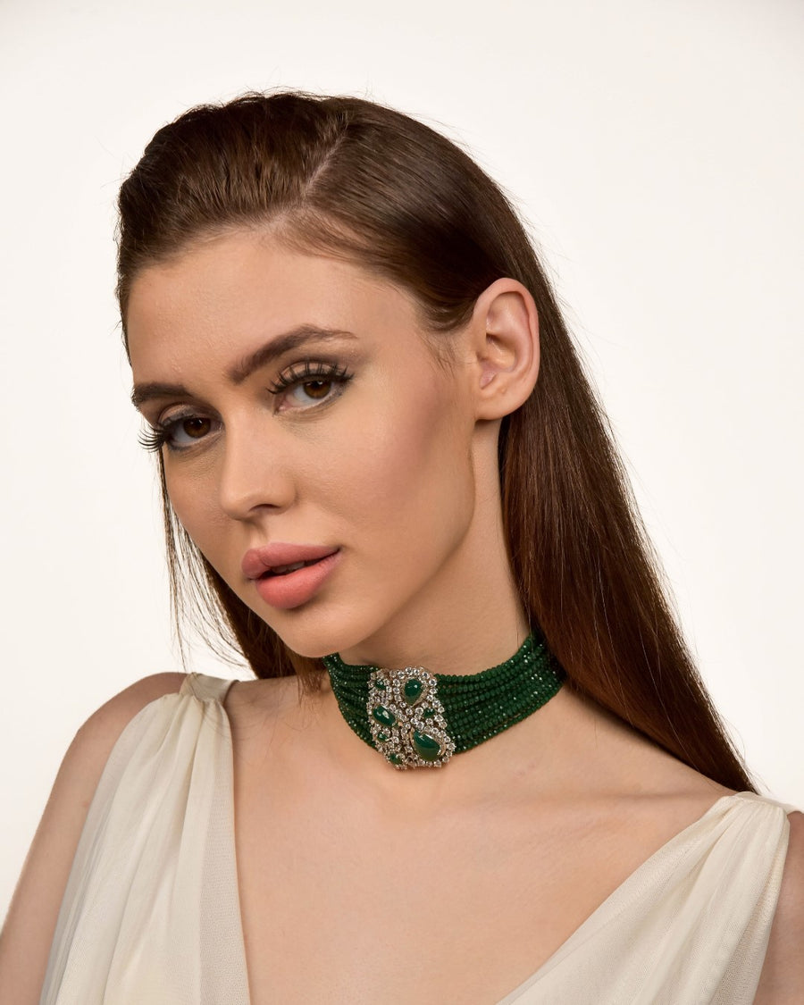 Insignia Green Necklace