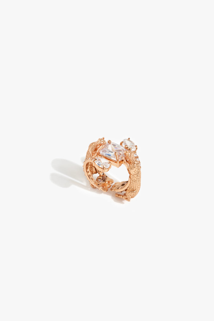 Leopard allure ring