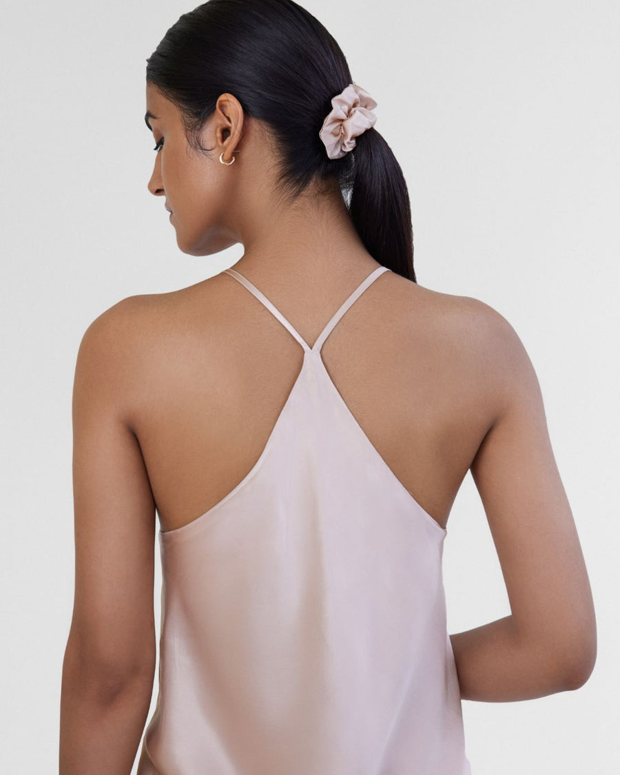 Cameo Rose Silk Camisole Top