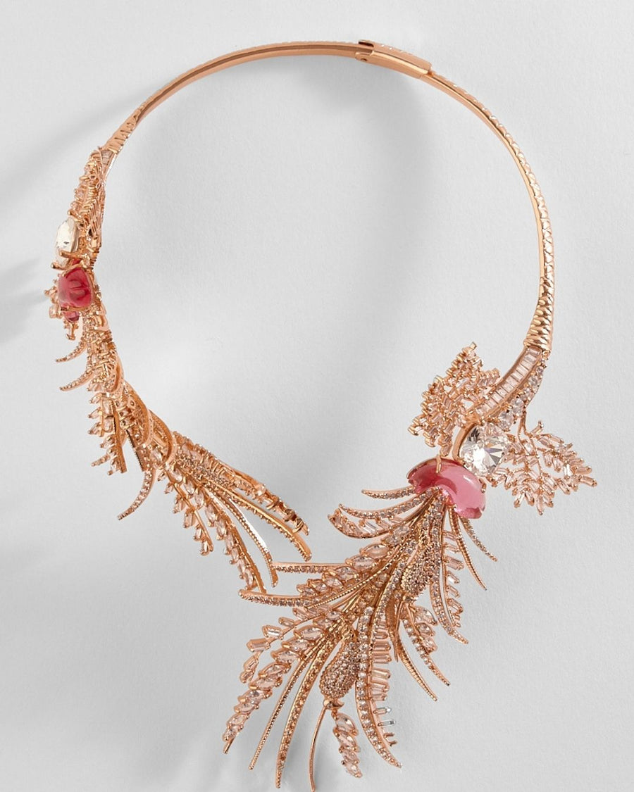 Le Sunset Palm Open Choker