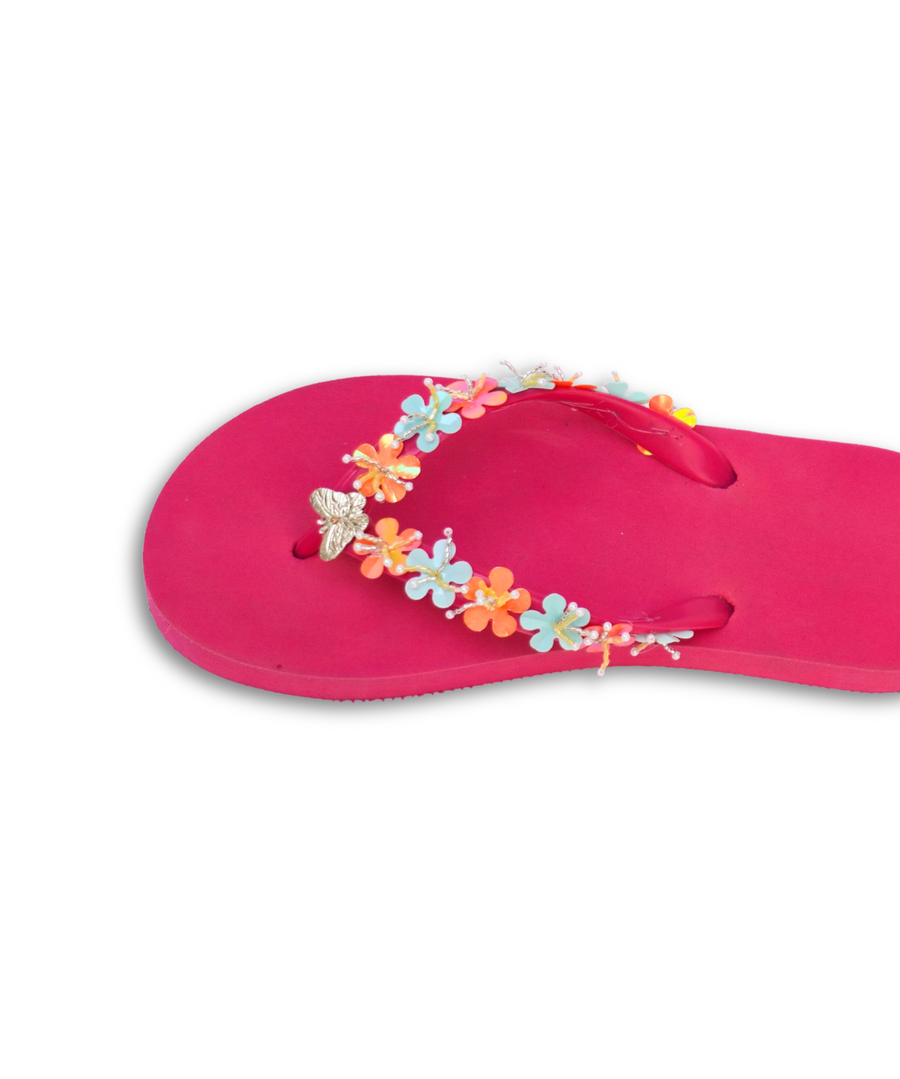 Rose Pink Flip Flop