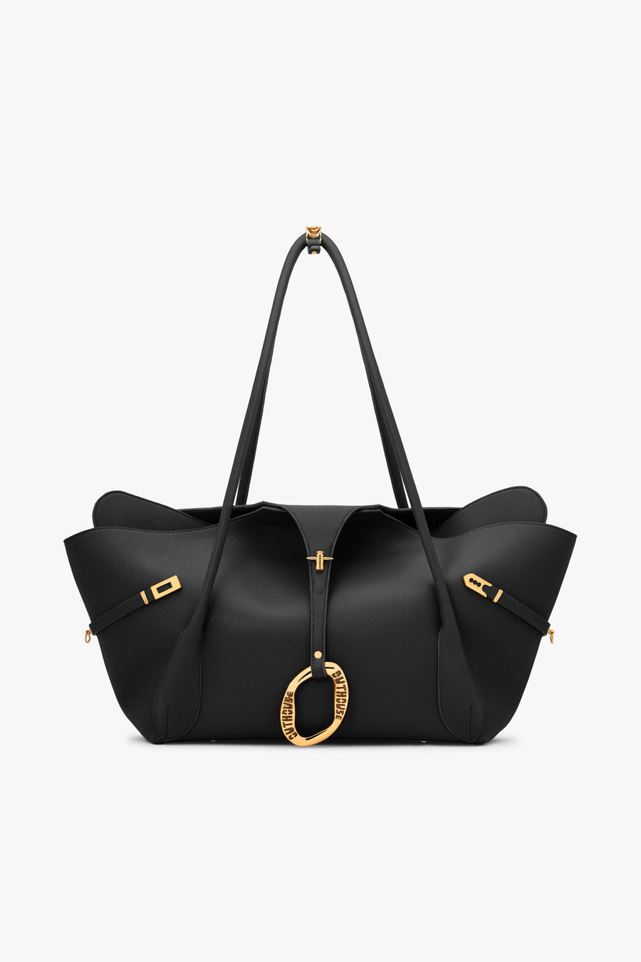 The Boss Tote in Raven Black