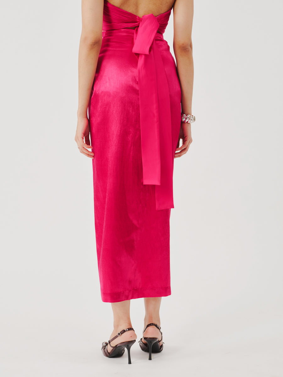 Carapace Skirt in Pink