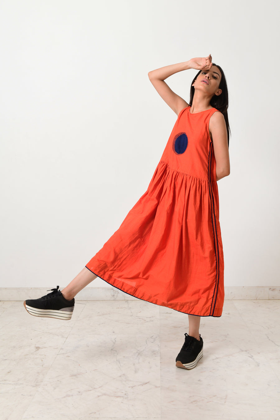 Khadi cresent moon dress