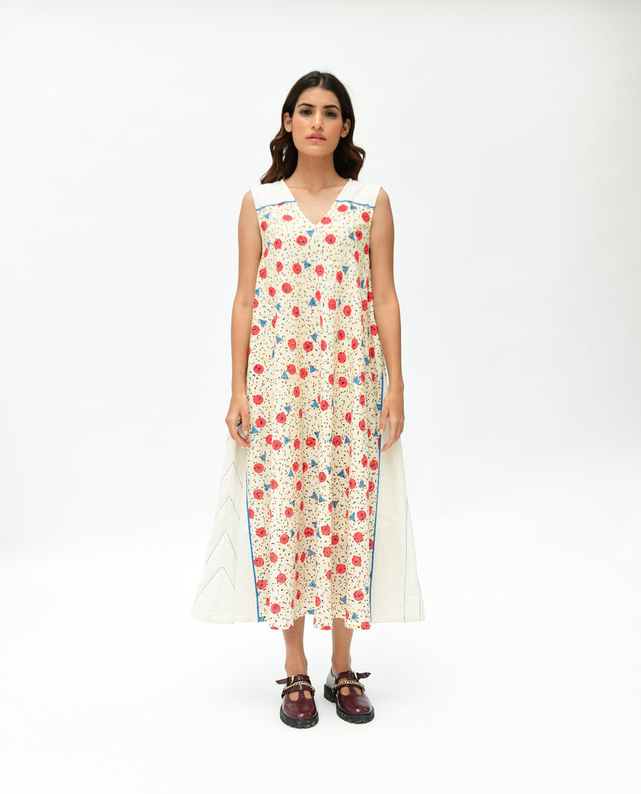 Space maxi dress