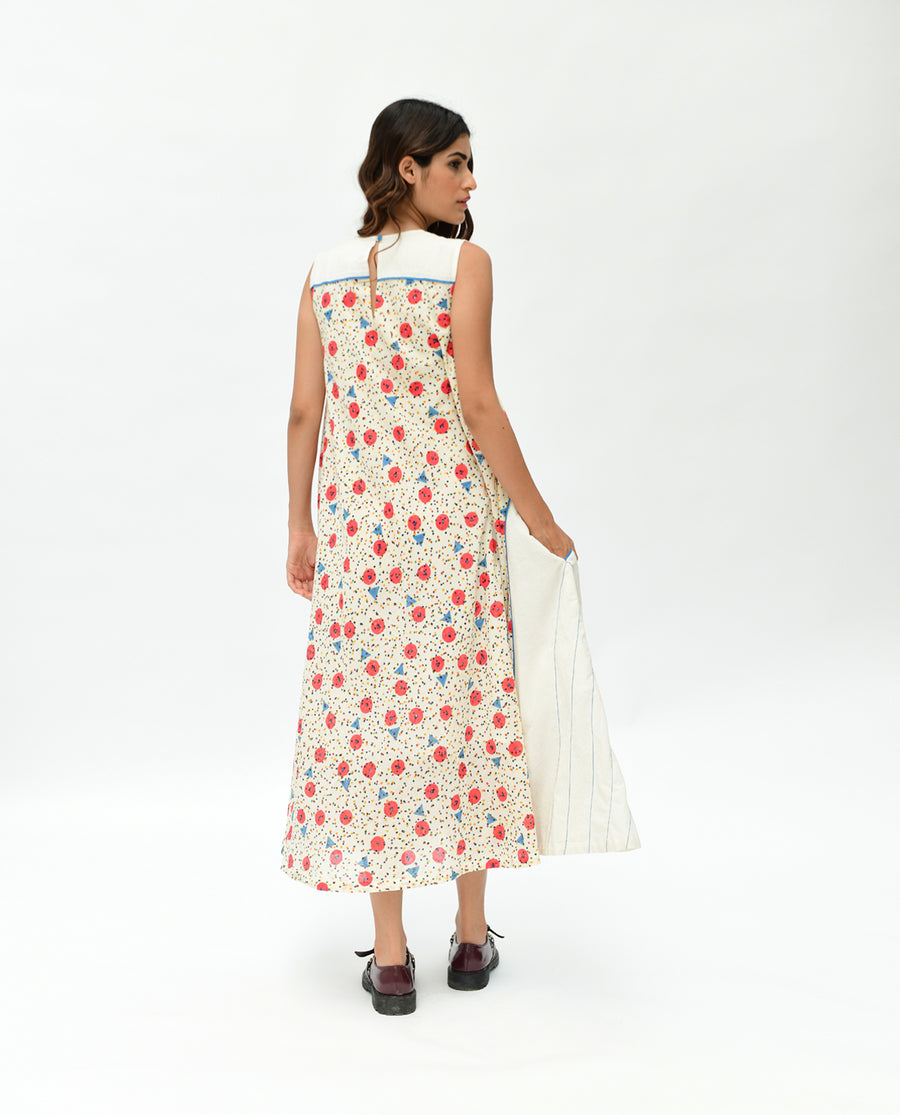 Space maxi dress