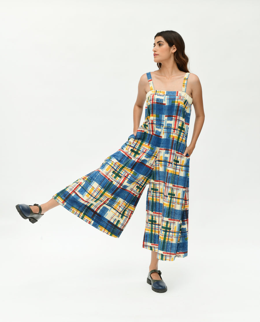 Orbit panelled dress