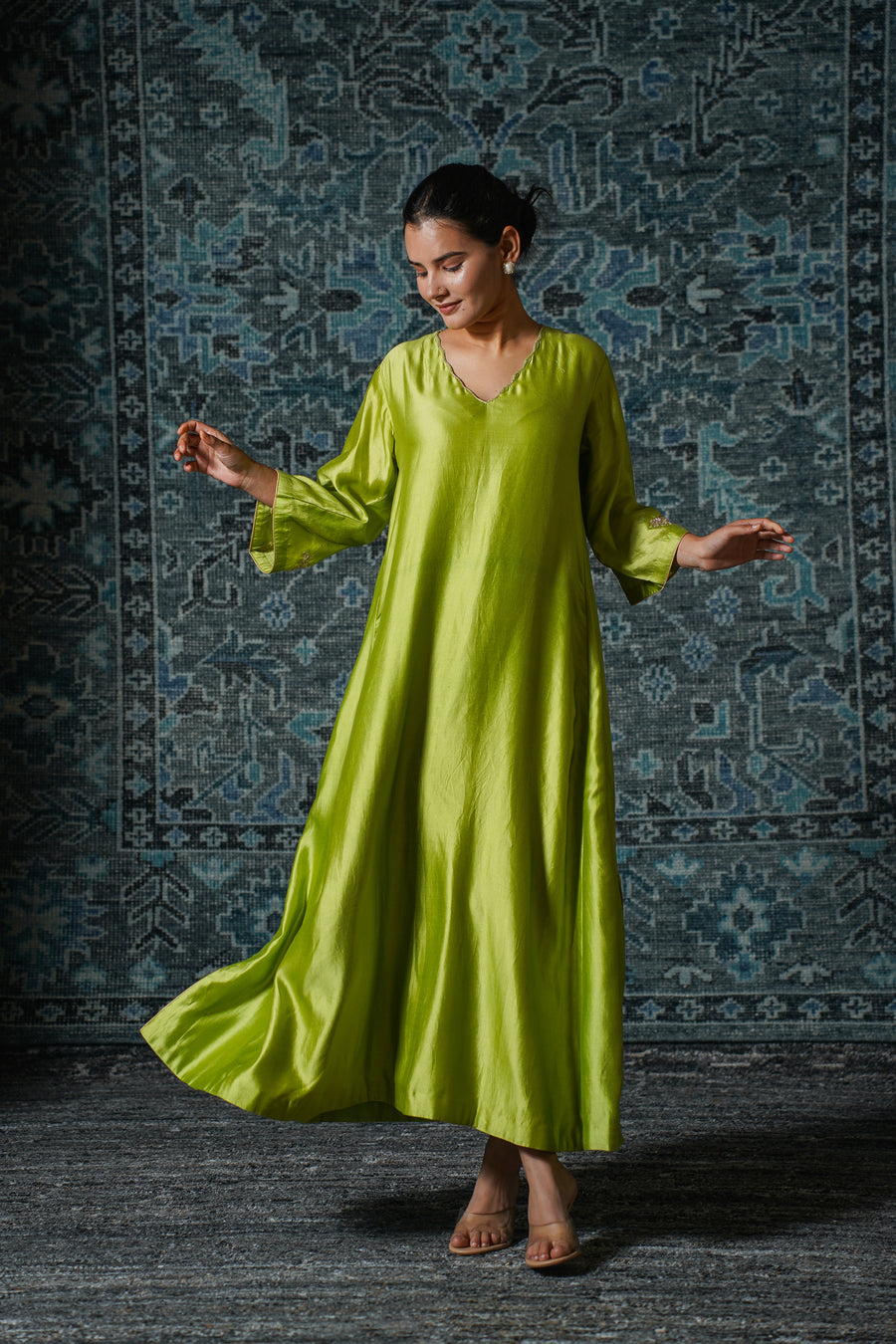Eeda Noor Green Dress