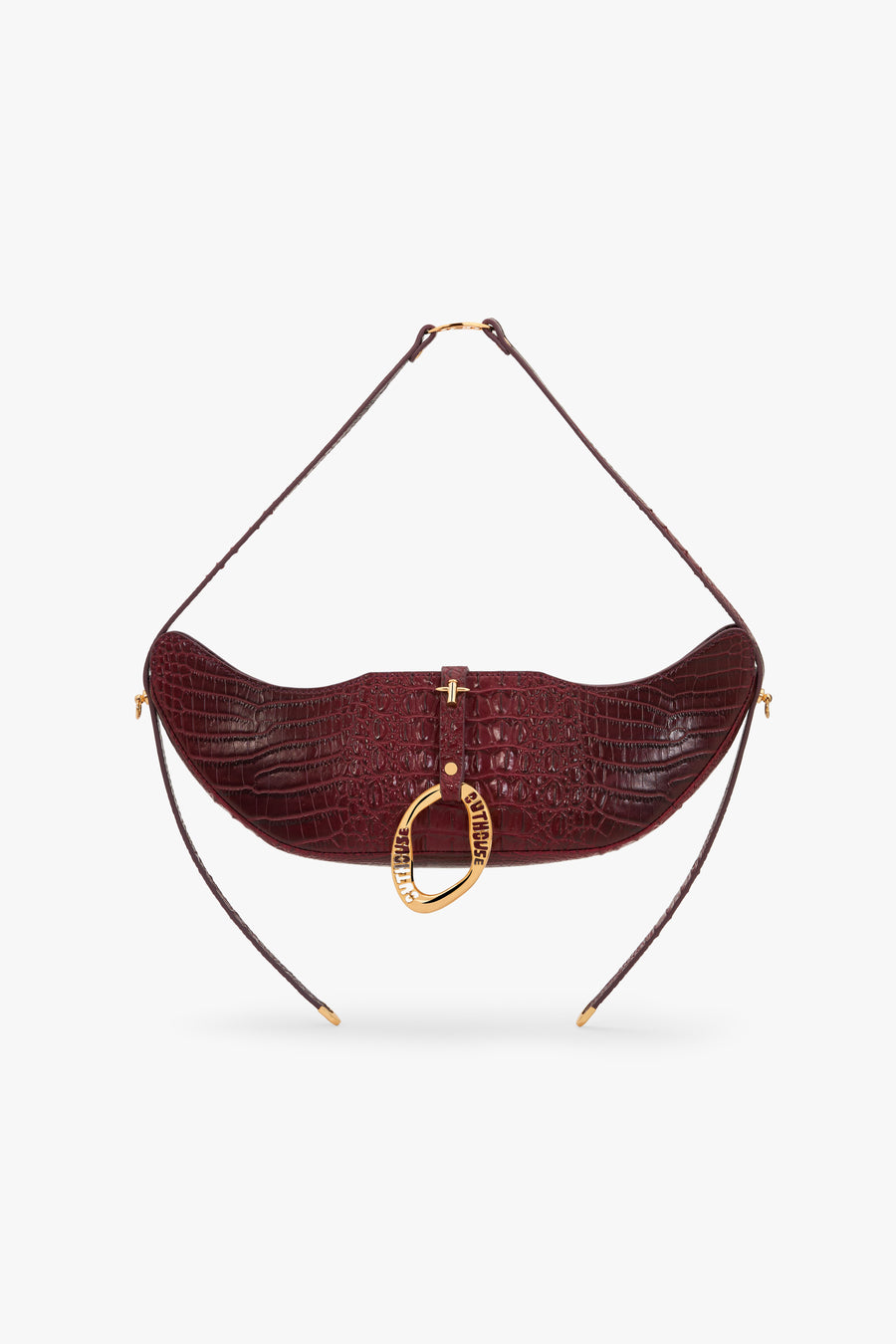 The Boss Swing in Crimson Croc