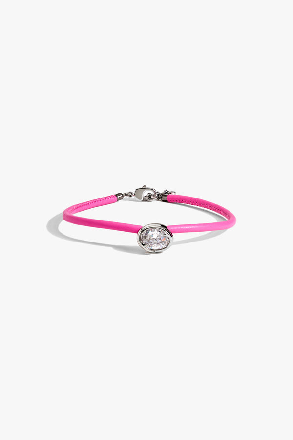The Confessions Choker in Pink Spritz