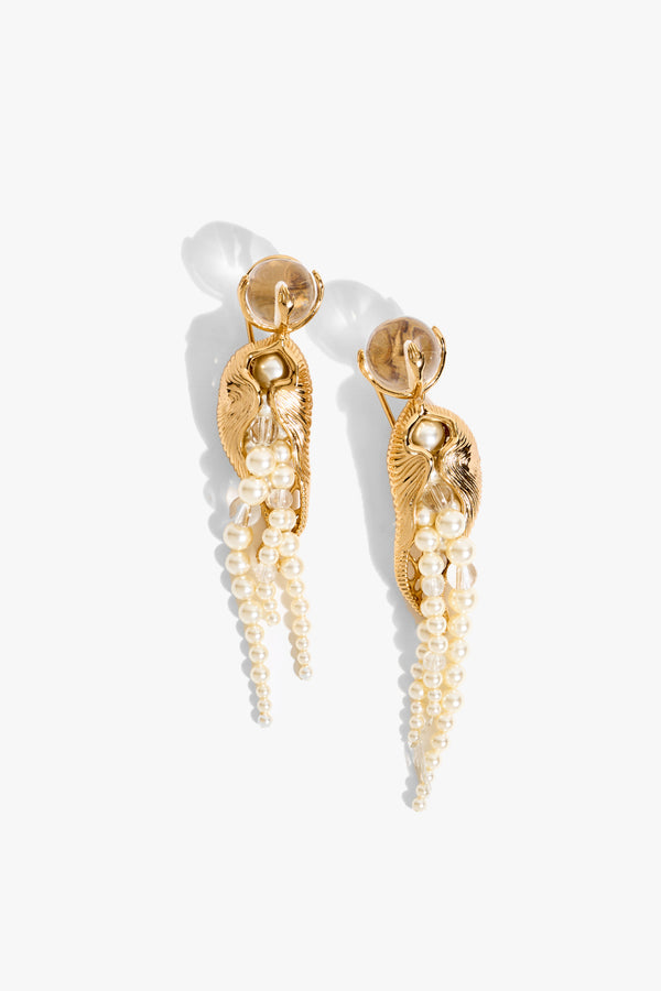 Nautilus Fringe Earrings