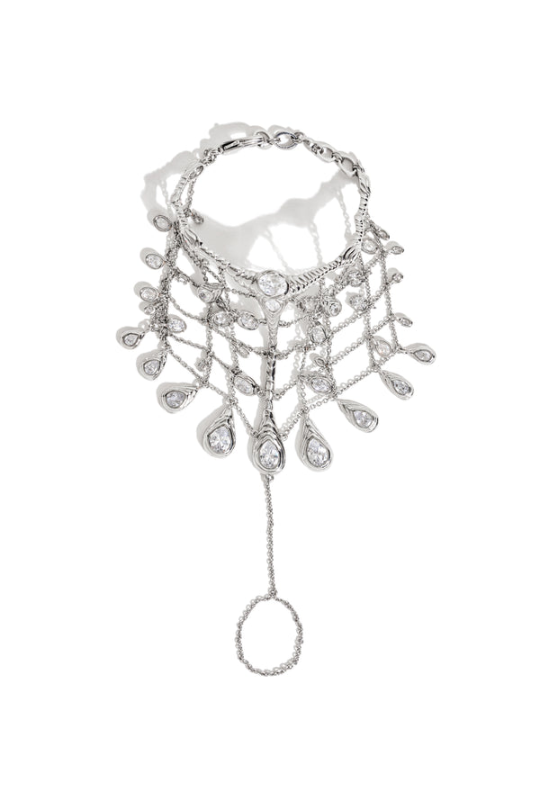Silver Siren Hand Harness