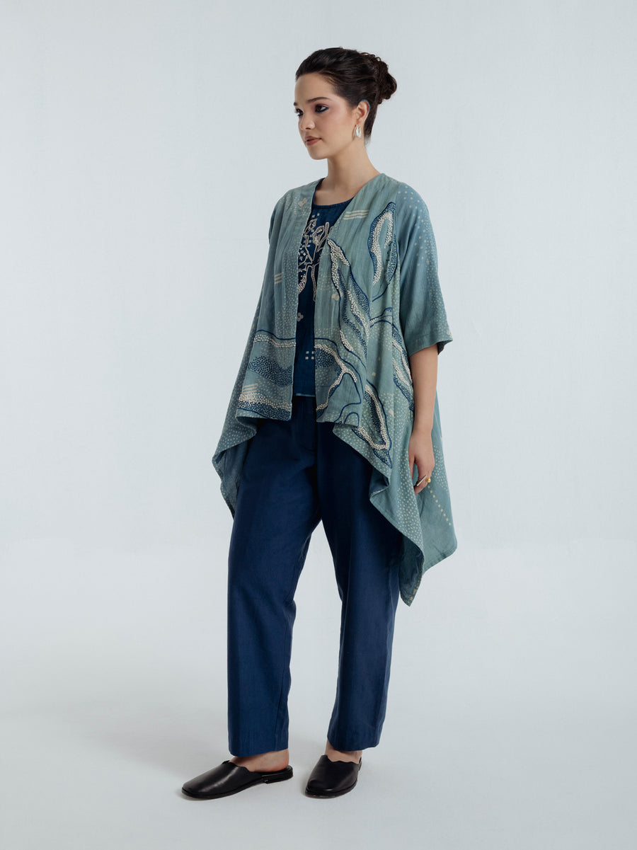Indigo tri co-ord