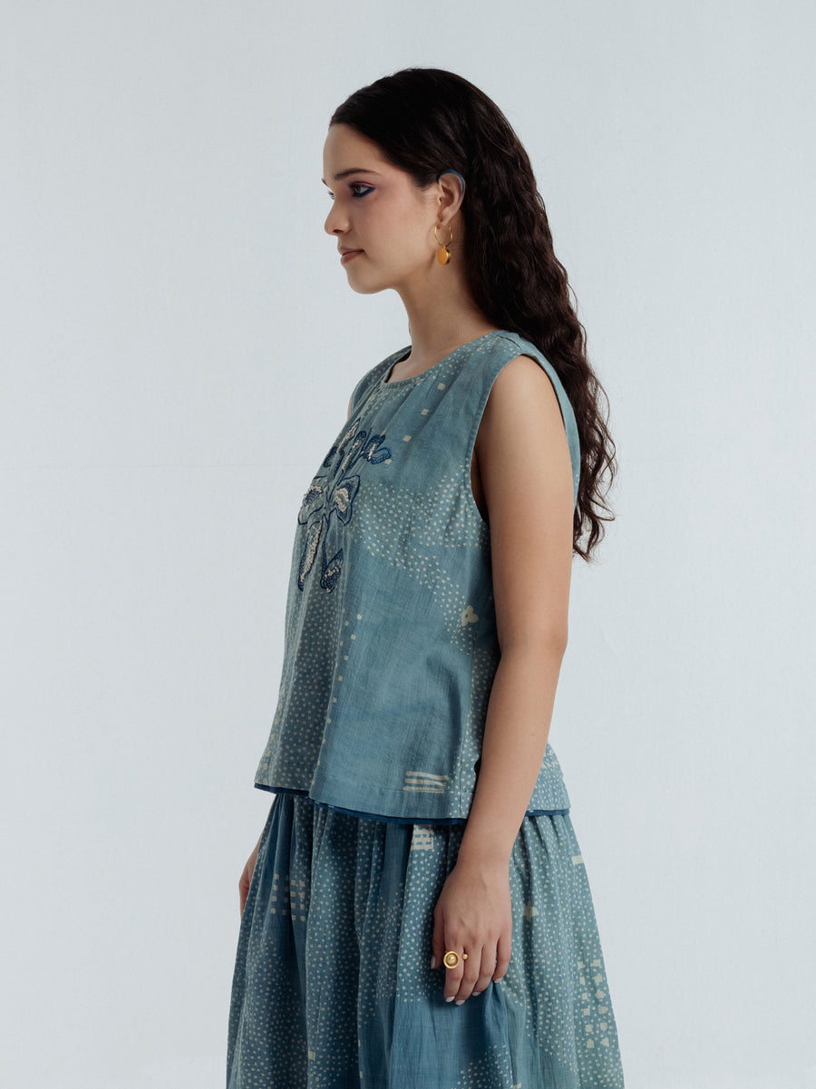 Indigo Sky Top