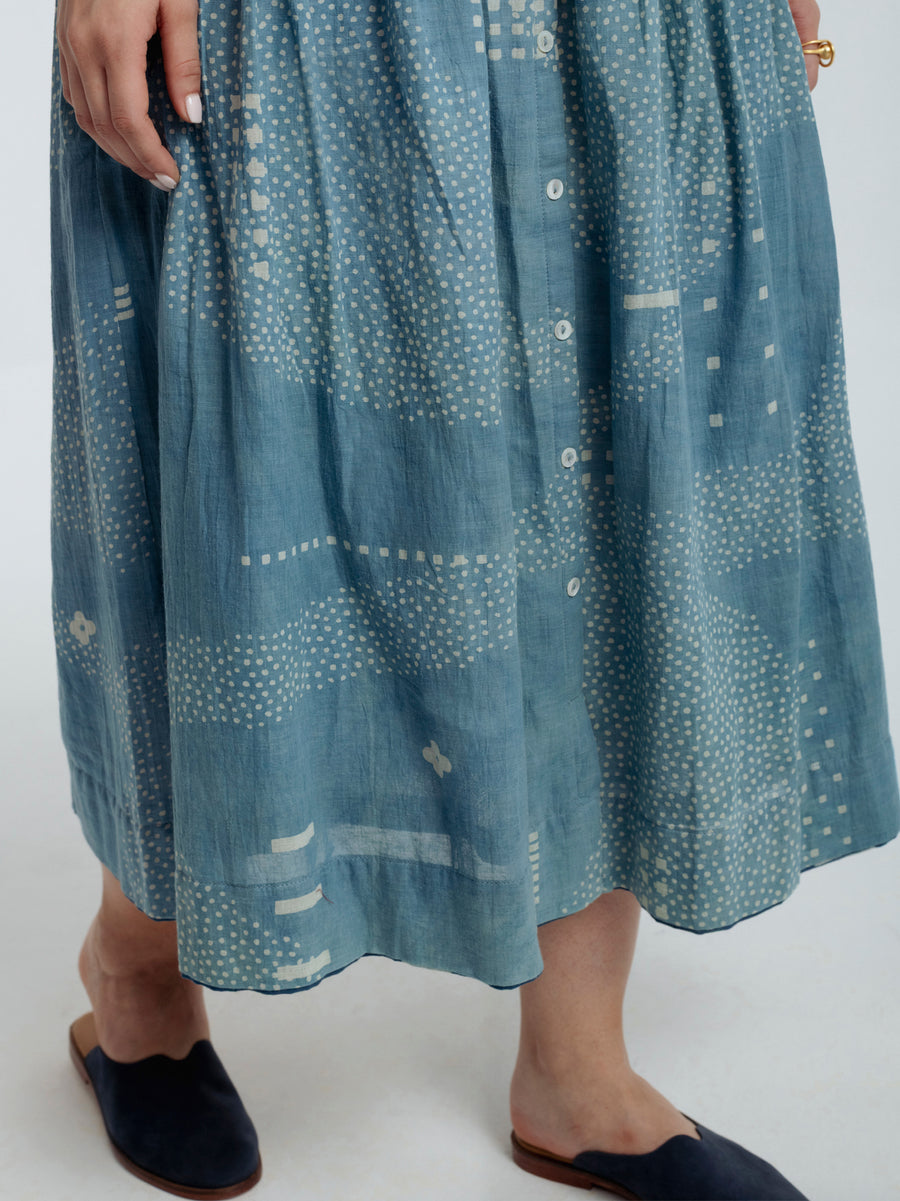 Indigo skirt