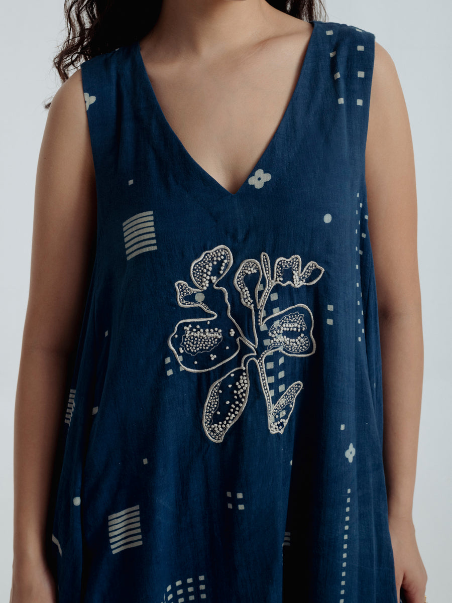 Indigo maxi