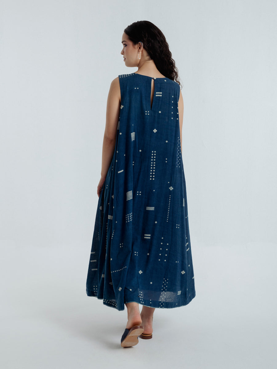 Indigo maxi