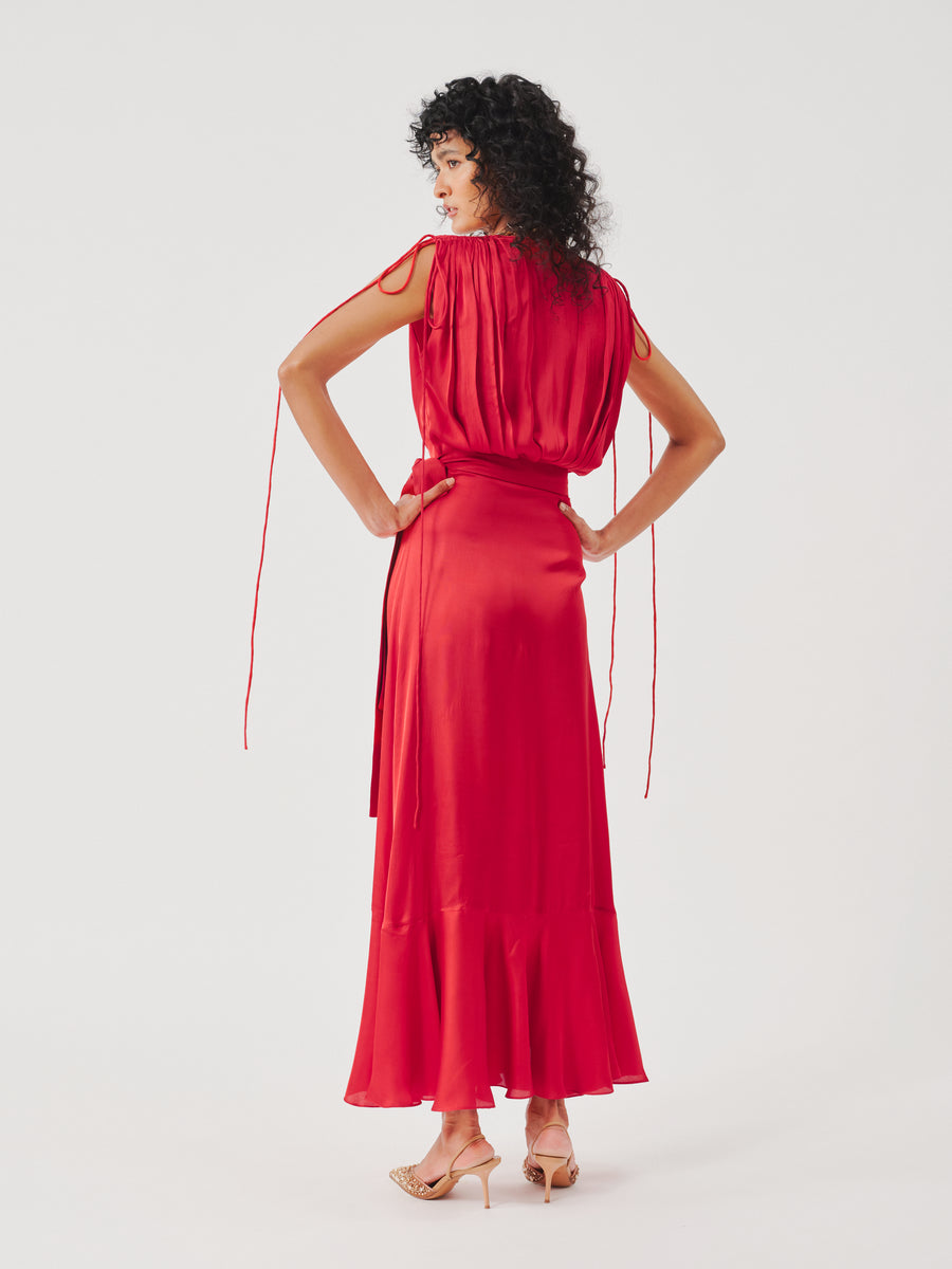 Rumba Dress in Red