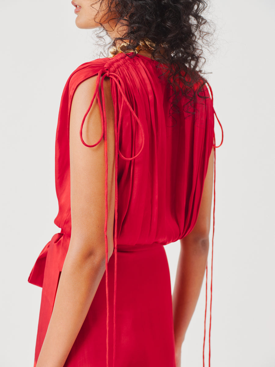 Rumba Dress in Red