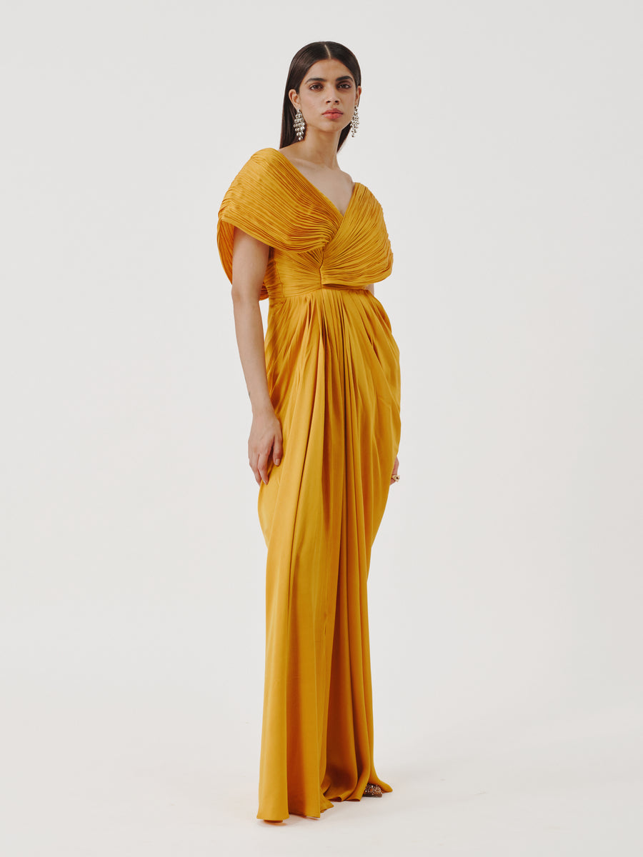 Golden Glow Gown