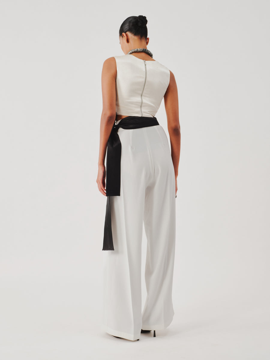 Canopy Clouds Blouse in Ivory