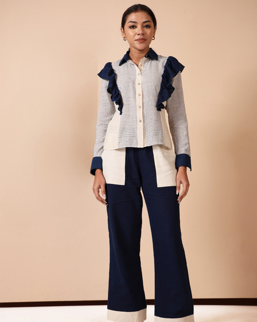 Flounce Ruffled Top