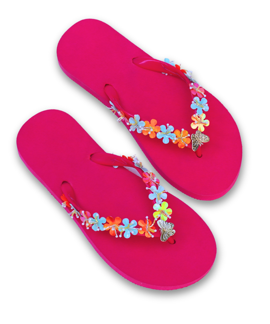 Rose Pink Flip Flop