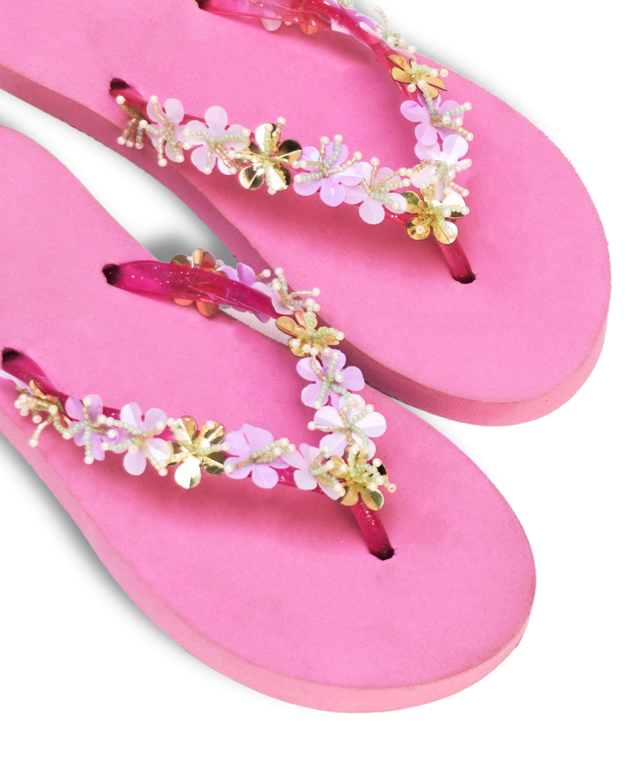 Pretty Pink Flip Flops