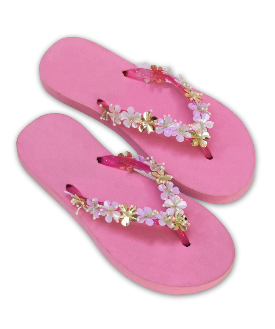 Pretty Pink Flip Flops