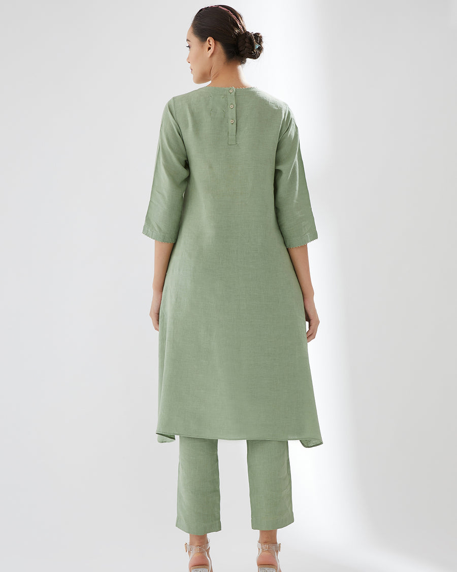 Pistachio 4th Intertwined SS20 Tunic With Pants