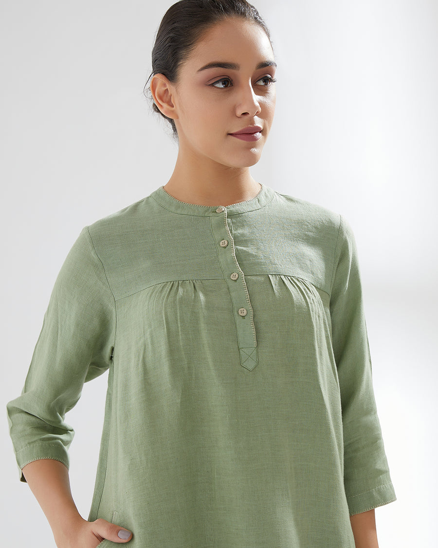 Pistachio 2nd Intertwined SS20 Tunic With Pants