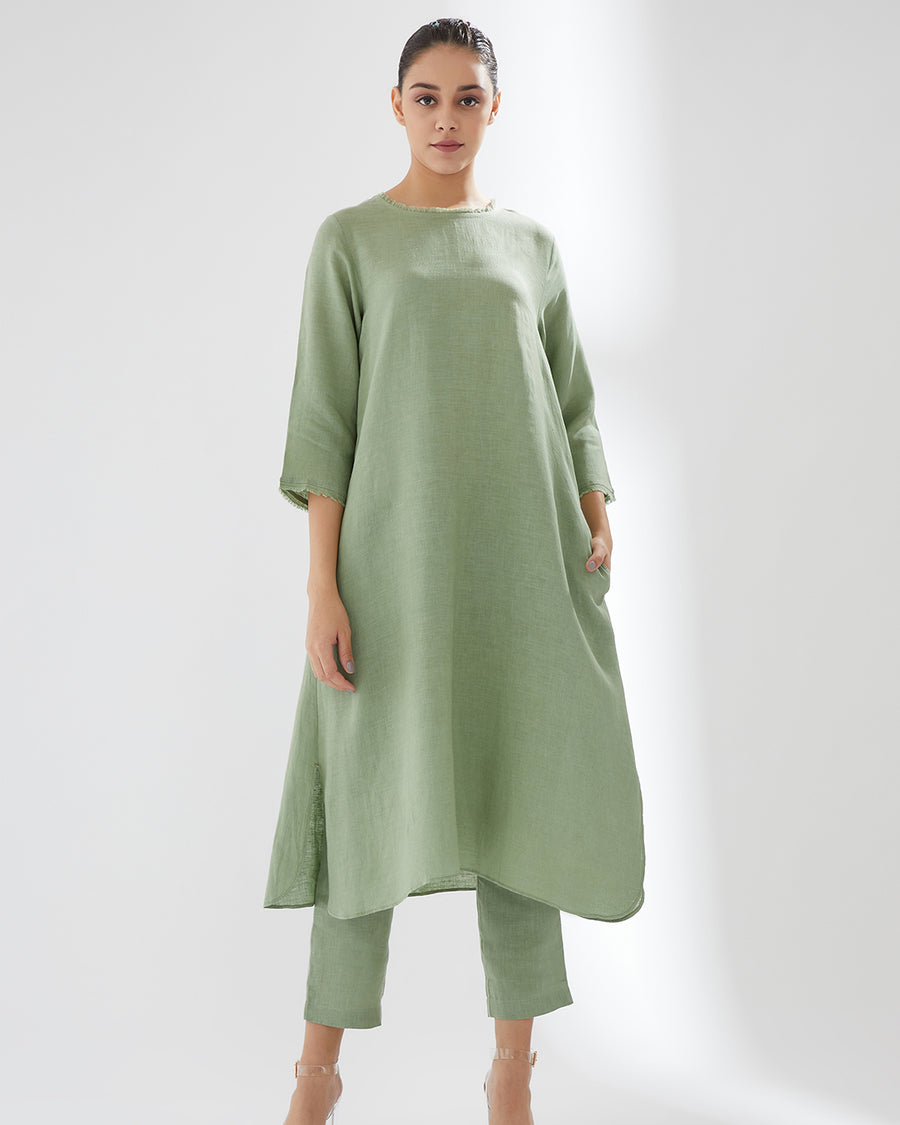 Pistachio 9th Intertwined SS20 Tunic With Pants