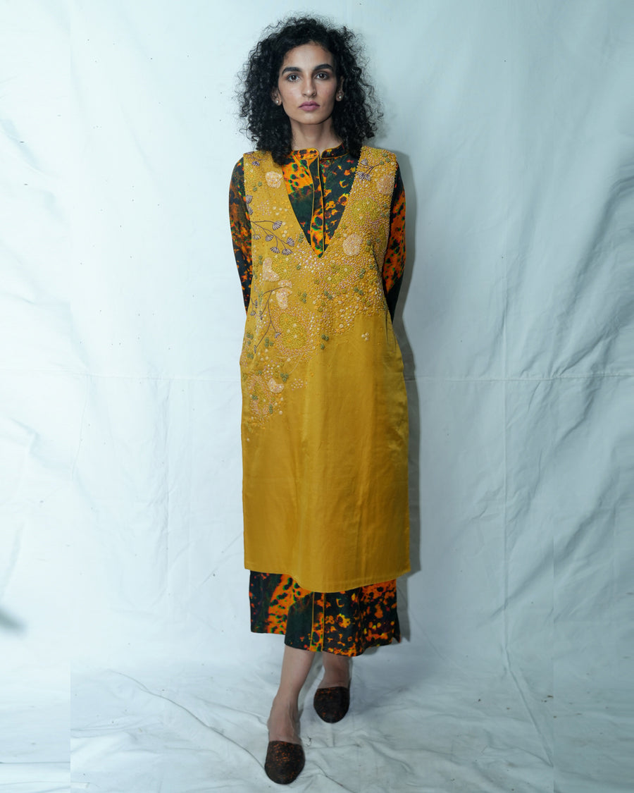 Mustard Tucana Dress