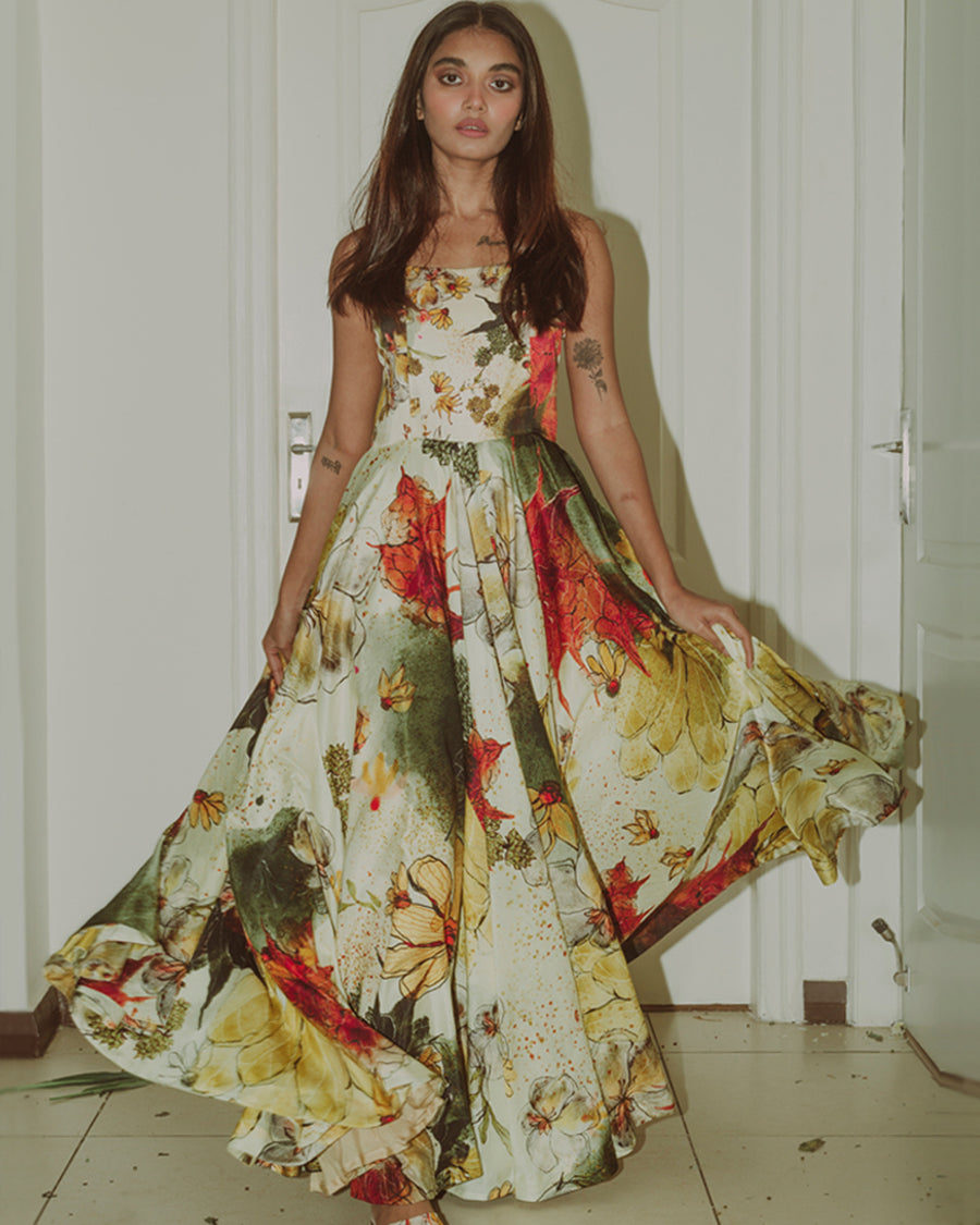 Floral Patio Dress