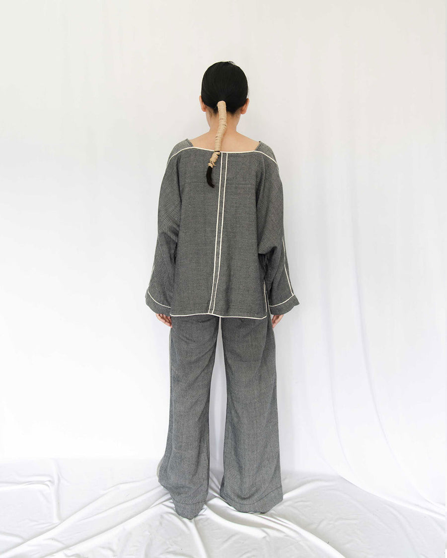 Fiddle Faddle Grey Top