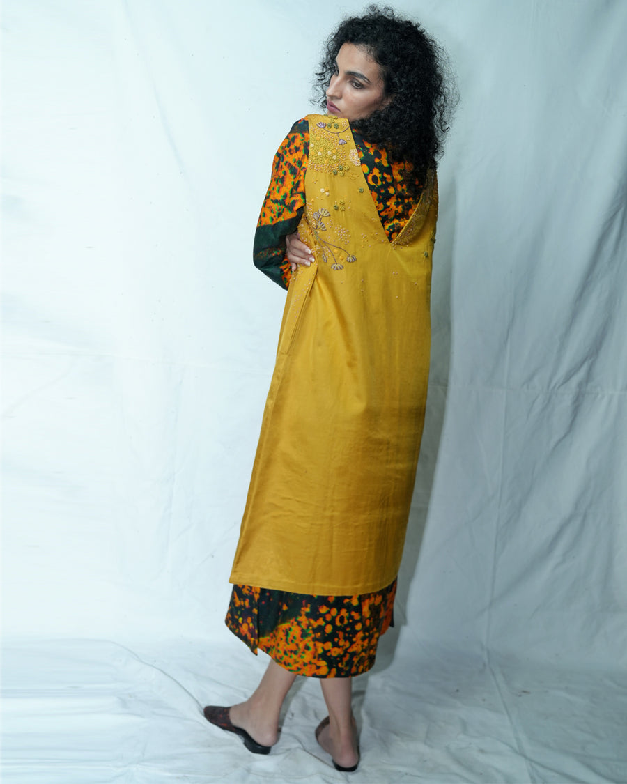 Mustard Tucana Dress