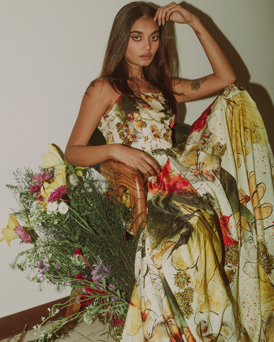 Floral Patio Dress