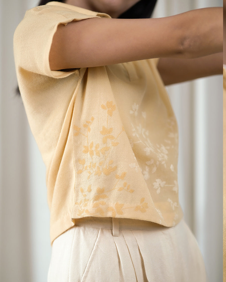 Printed Kimono Top