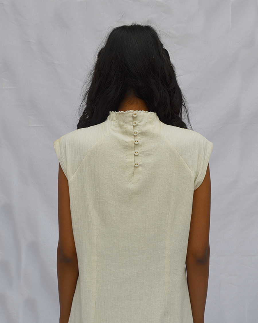 Crinkled Sheath Dress