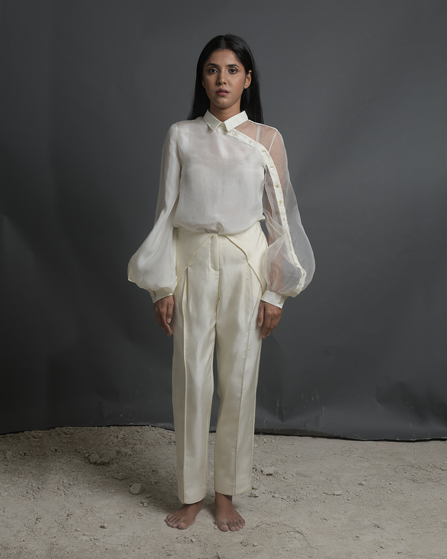 Embrace Buttoned Sleeve Blouse