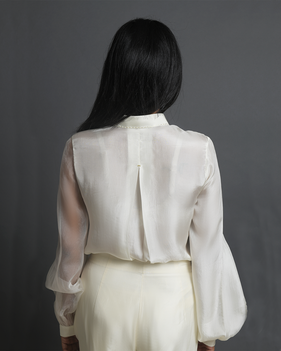 Embrace Buttoned Sleeve Blouse