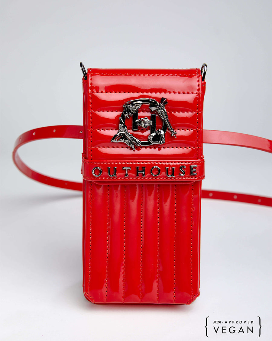 The OH V Birdy Phone Bag - Scarlet Red